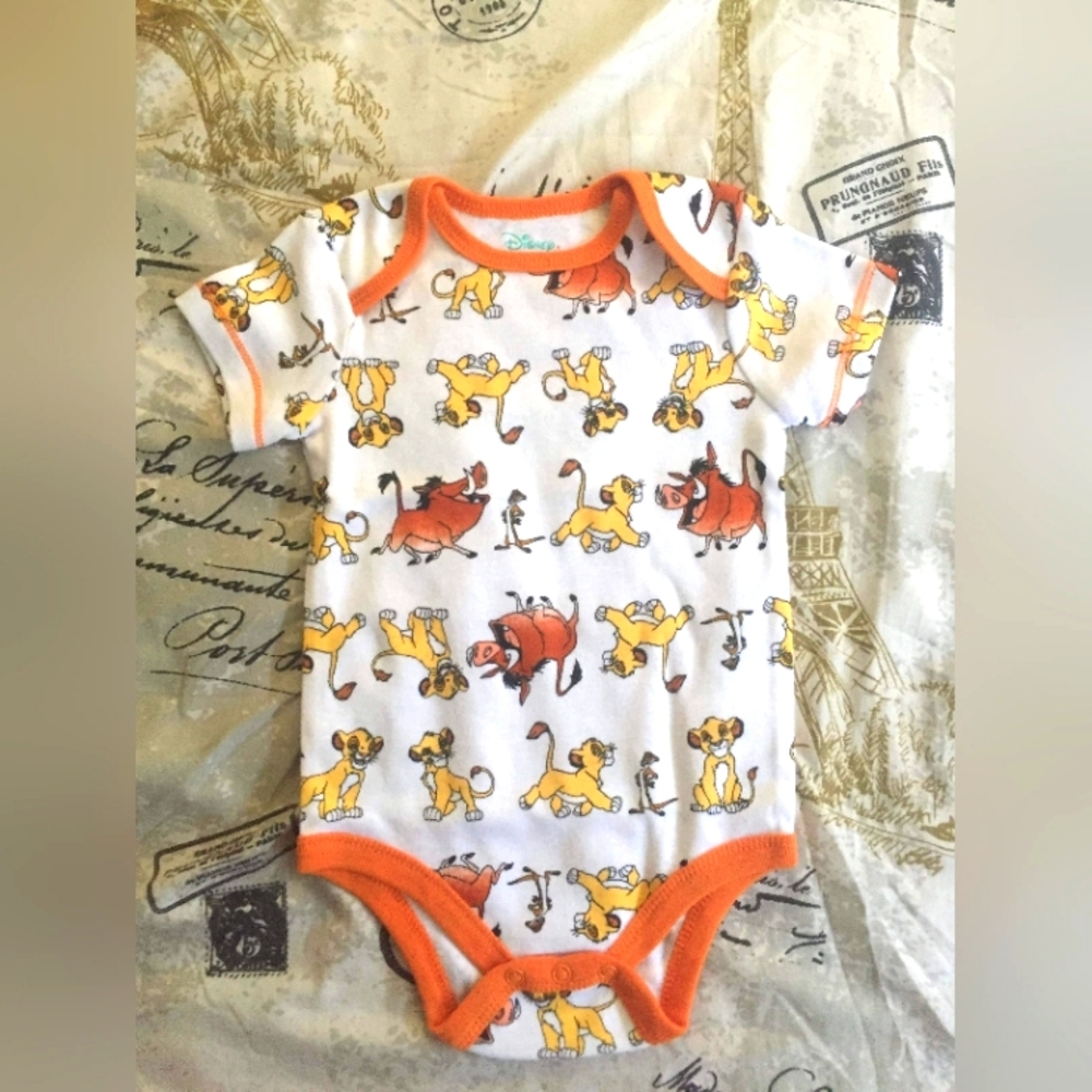 'Simba/Timon/Puma' Disney Onesie